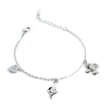 Load image into Gallery viewer, Rhodium Lawrence Link Bracelet (Copper) - vistoso.pk