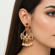 Load image into Gallery viewer, Royal Bride Jhumka (80mm) - vistoso.pk