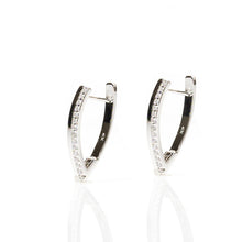 Load image into Gallery viewer, Silver Dove Earrings - vistoso.pk