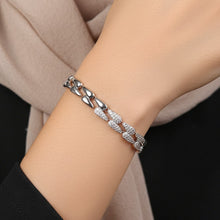 Load image into Gallery viewer, Silver Eclipse Bracelet (Copper) - vistoso.pk