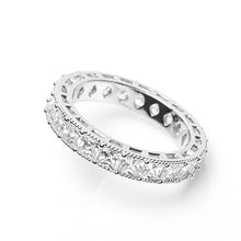 Load image into Gallery viewer, Silver Eternity Ring (Copper) - vistoso.pk