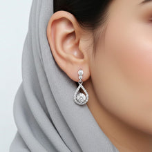 Load image into Gallery viewer, Stone Tear Drop Earring (24mm) - vistoso.pk