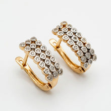 Load image into Gallery viewer, Quartz Hoop Earrings (15mm)