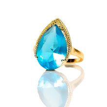 Load image into Gallery viewer, Blue Sapphire Ring - vistoso.pk