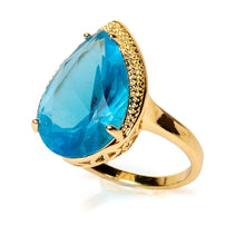 Load image into Gallery viewer, Blue Sapphire Ring - vistoso.pk