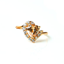 Load image into Gallery viewer, Diamond Heart Ring - vistoso.pk
