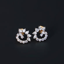 Load image into Gallery viewer, Fibonacci Curl Earring (16mm) - vistoso.pk