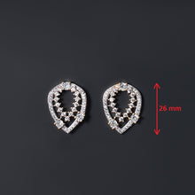 Load image into Gallery viewer, Radiant Tear Drop Earring (26mm) - vistoso.pk