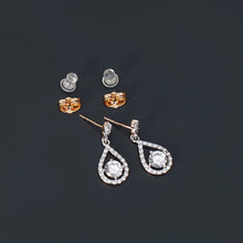 Load image into Gallery viewer, Stone Tear Drop Earring (24mm) - vistoso.pk