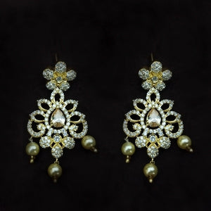 1 CARAT BRIDAL PEARL DROP SET - vistoso.pk