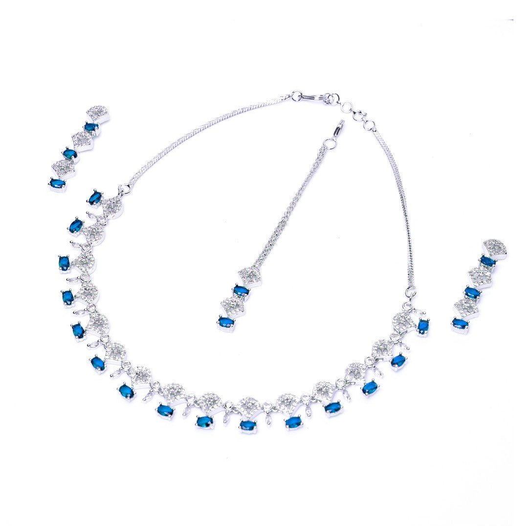 Emerald Blue Diamond Set 1 Ct