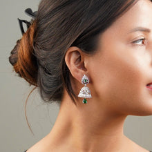 Load image into Gallery viewer, 1 Carat Green Pearl Jhumka - vistoso.pk
