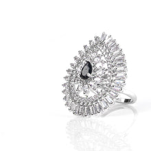 Load image into Gallery viewer, 1 Ct Bridal Eternity Ring (Black) - vistoso.pk
