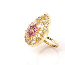 Load image into Gallery viewer, 1 Ct Pearl Bridal Ring - vistoso.pk
