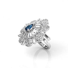 Load image into Gallery viewer, 1 Ct Seashell Bridal Ring - vistoso.pk
