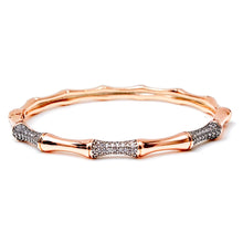Load image into Gallery viewer, Elegant Diamond Bone Bangle
