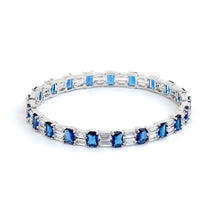 Load image into Gallery viewer, Emerald Cut 1 Carat Bangle (Pair)
