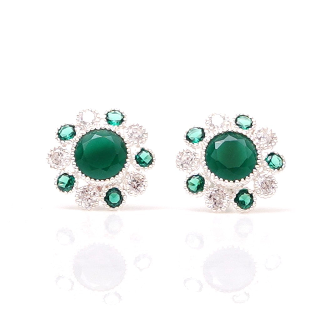 925 Silver Tops Green (13mm)