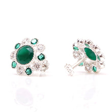 Load image into Gallery viewer, 925 Silver Tops Green (13mm)
