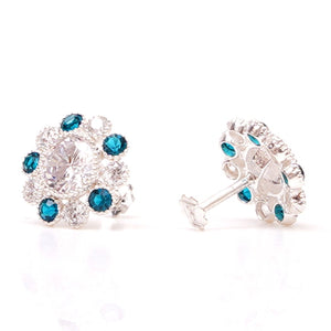 925 Silver Tops Blue (13mm)