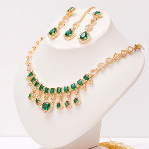 1Ct Sailor Moon Bridal Set (Green)