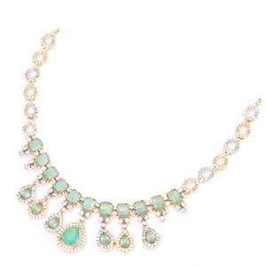 1Ct Sailor Moon Bridal Set (Mint Green)