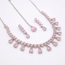 Load image into Gallery viewer, Tea-Pink Waterdrop Necklace Set

