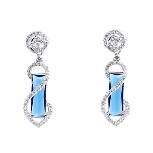 1 Carat Silhouette Earring