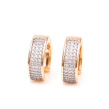 Load image into Gallery viewer, Diamond Encrusted Earrings (18mm)
