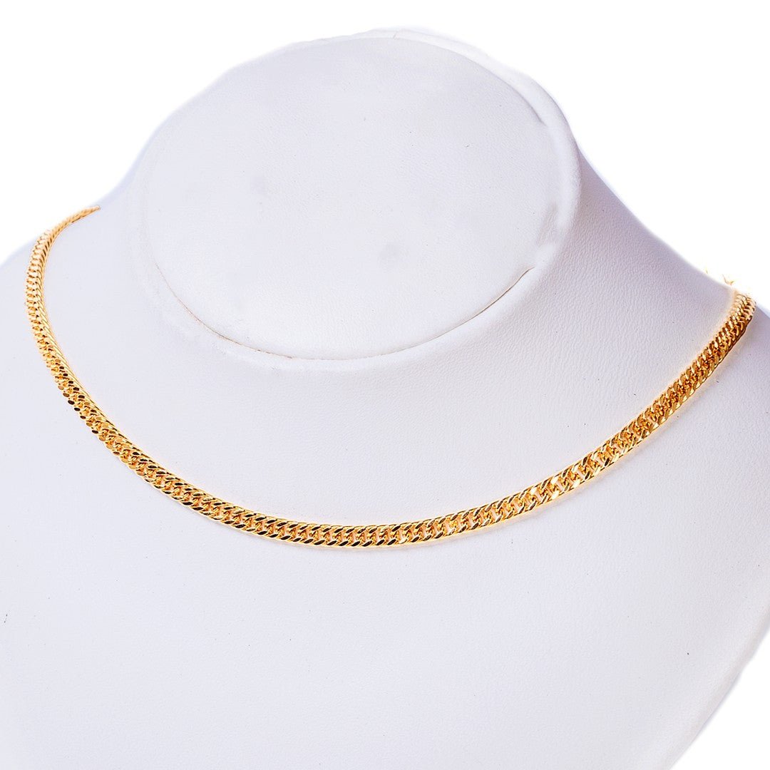 20 inch Cuban Chain 4mm (Copper) - vistoso.pk