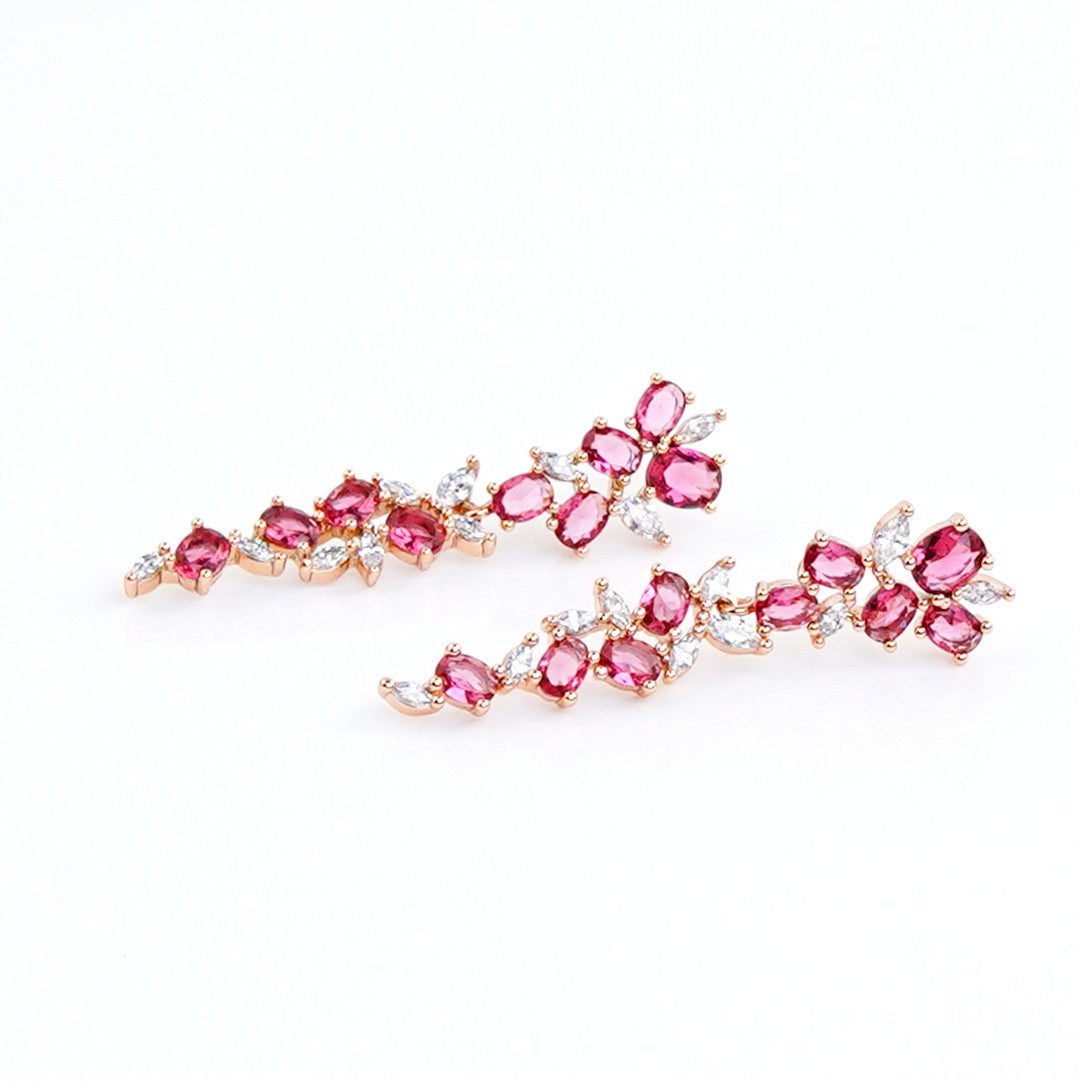 Isabella Lightening Earrings (Brass)