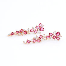 Load image into Gallery viewer, Isabella Lightening Earrings (Brass)

