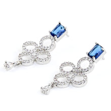 Load image into Gallery viewer, 1 Carat White Gold Sapphire Set
