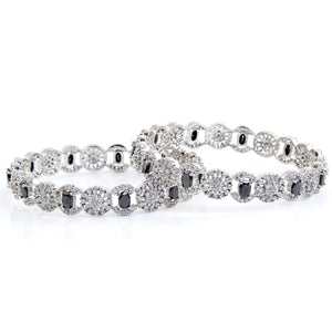 Moon Tribe 1 Carat Bangles (Pair)