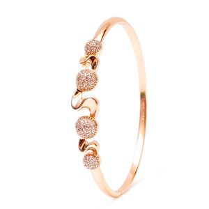 Diamond Dream Bangle (Copper)
