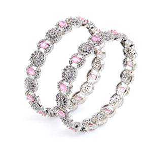 Moon Tribe 1 Carat Bangles (Pair)