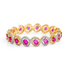 Load image into Gallery viewer, Solar Flare 1 Carat Bangles (Pair)
