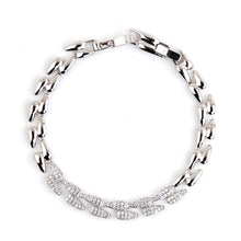 Load image into Gallery viewer, Silver Eclipse Bracelet (Copper)
