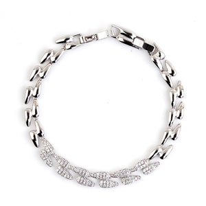 Silver Eclipse Bracelet (Copper)