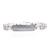 Silver Oblong Bracelet