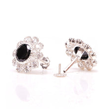 Load image into Gallery viewer, 925 Silver Tops Black (13mm)
