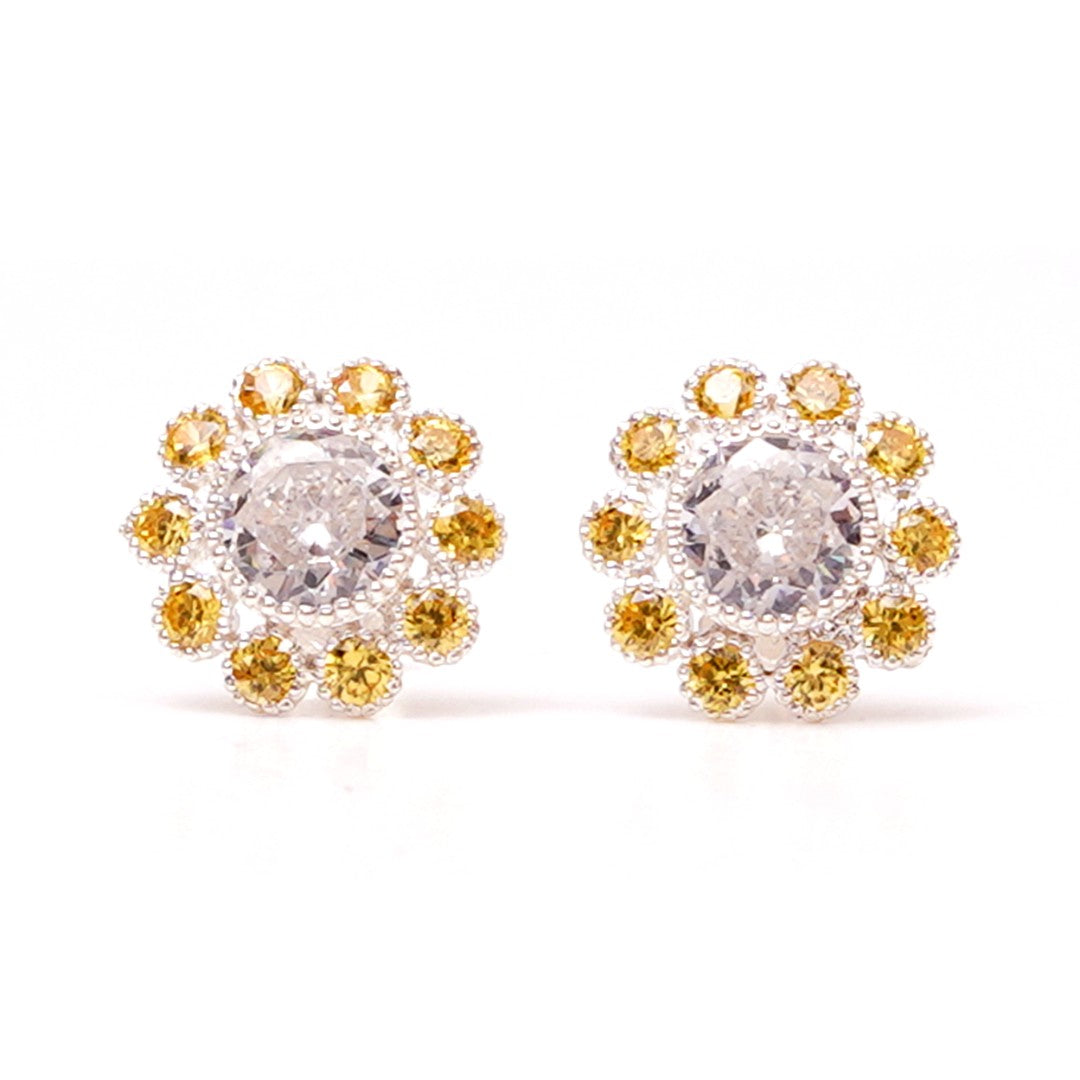 925 Silver Tops Yellow (13mm)