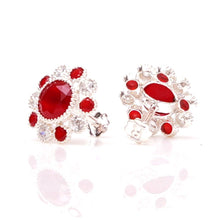 Load image into Gallery viewer, 925 Silver Tops Red (13mm) - vistoso.pk
