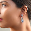 1 Carat Silhouette Earring