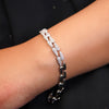 Silver Eclipse Bracelet (Copper)
