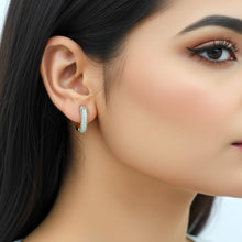 Load image into Gallery viewer, Celeste Square Hoops
