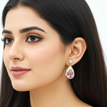 Load image into Gallery viewer, Royal Pink Earring
