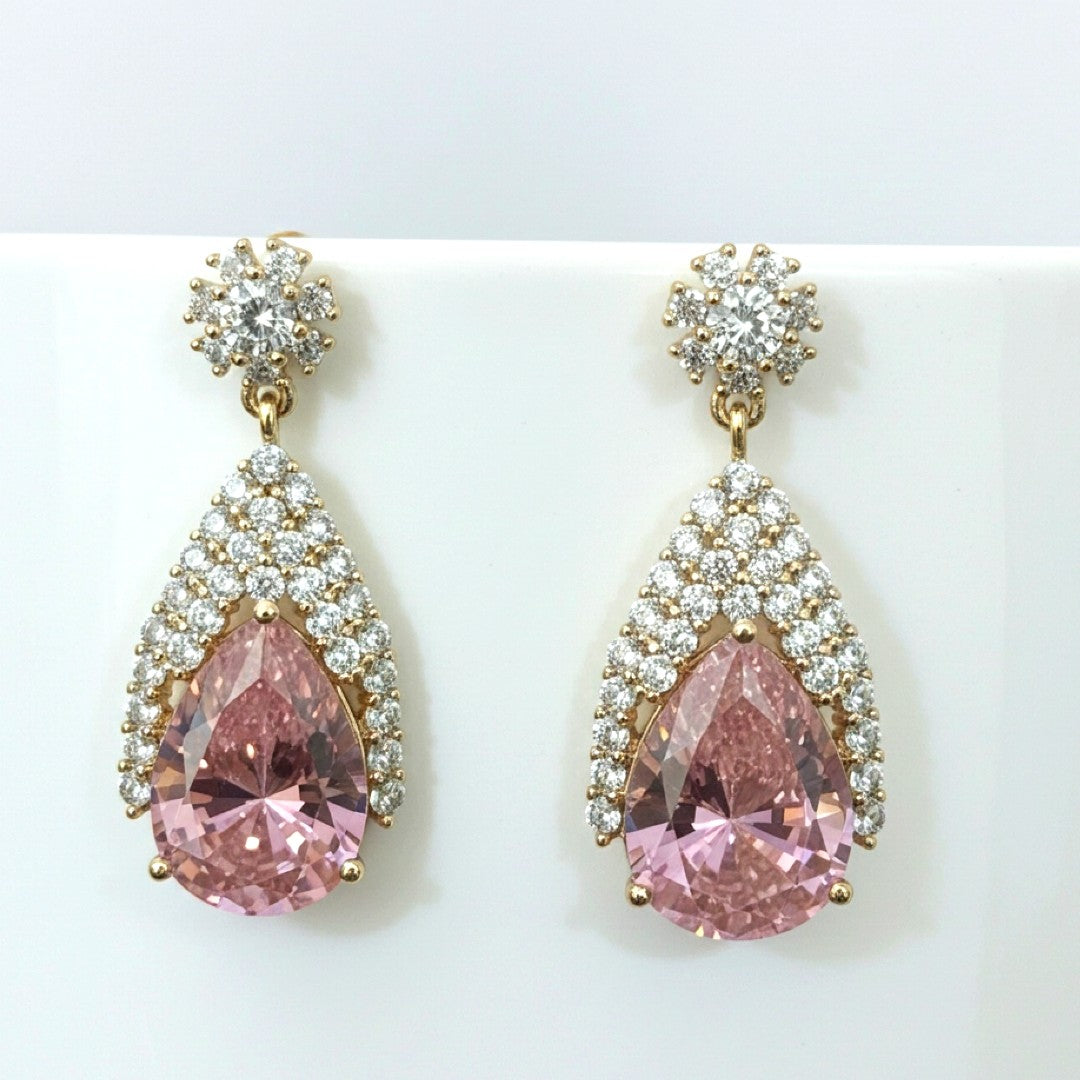 Royal Pink Earring