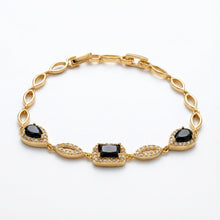 Load image into Gallery viewer, Black Emerald Bracelet
