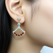 Load image into Gallery viewer, Red Resurrection Earrings
